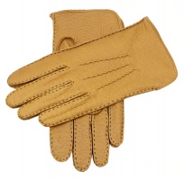 Dents - Moreton Men's Silk Lined Peccary Leather Gloves